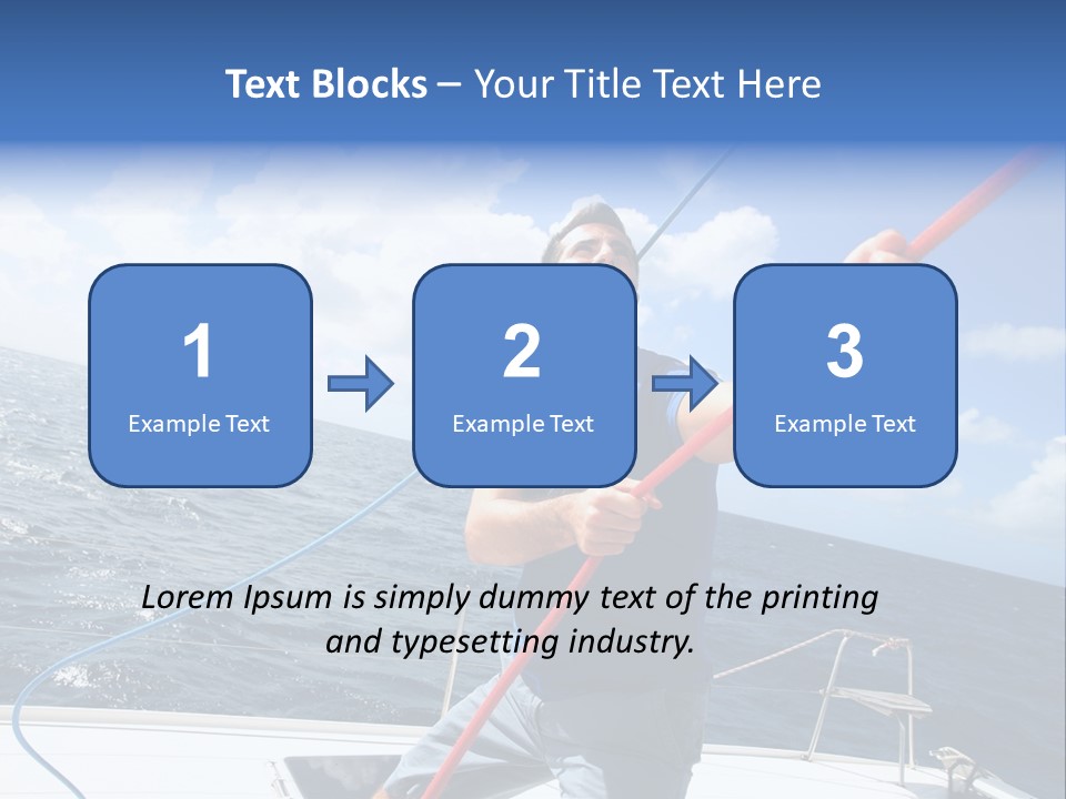 Nautical Young Joyful PowerPoint Template