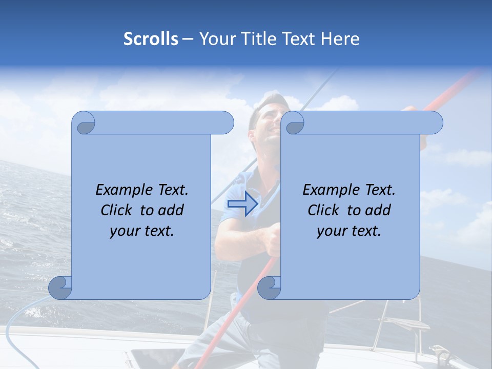 Nautical Young Joyful PowerPoint Template