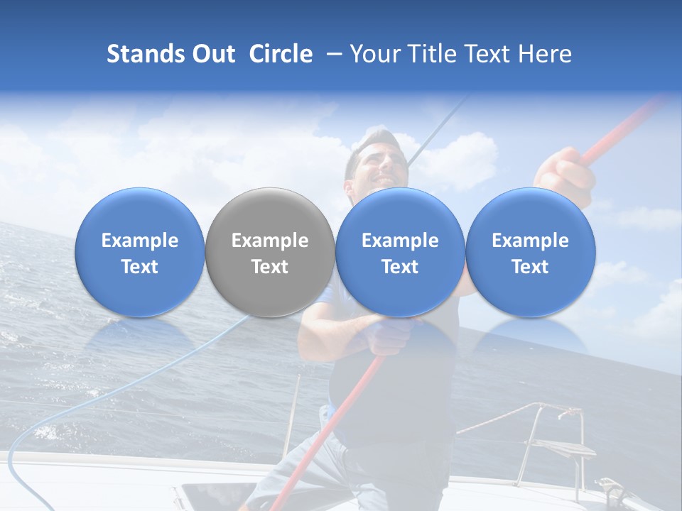 Nautical Young Joyful PowerPoint Template
