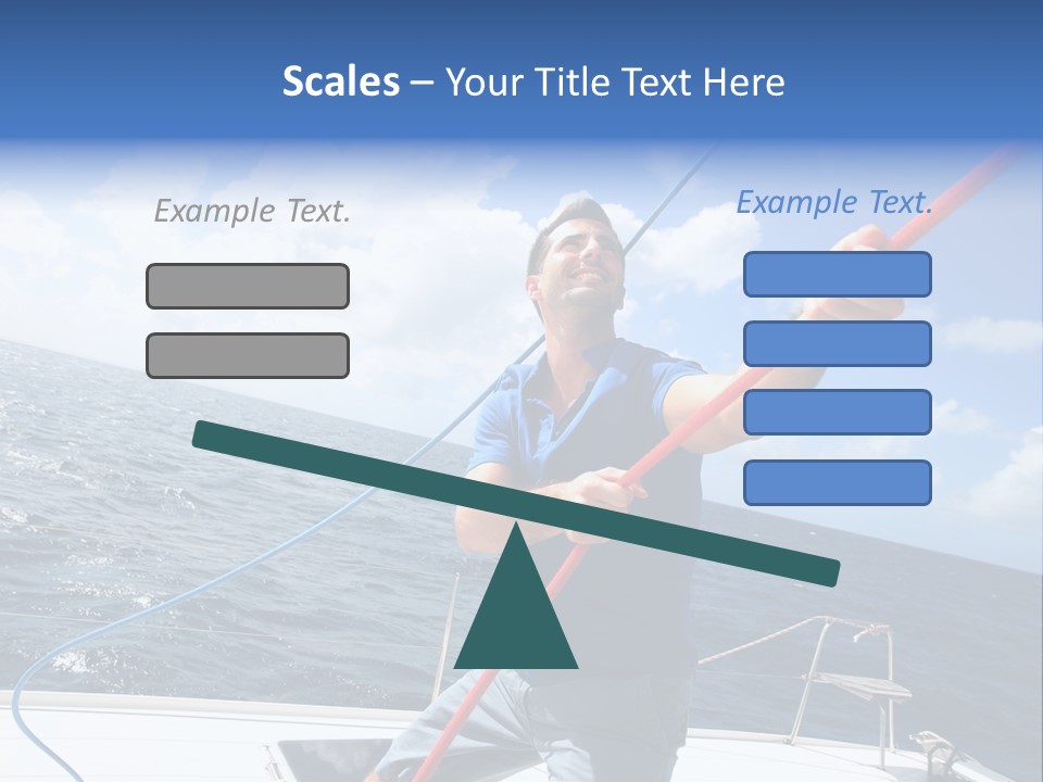 Nautical Young Joyful PowerPoint Template