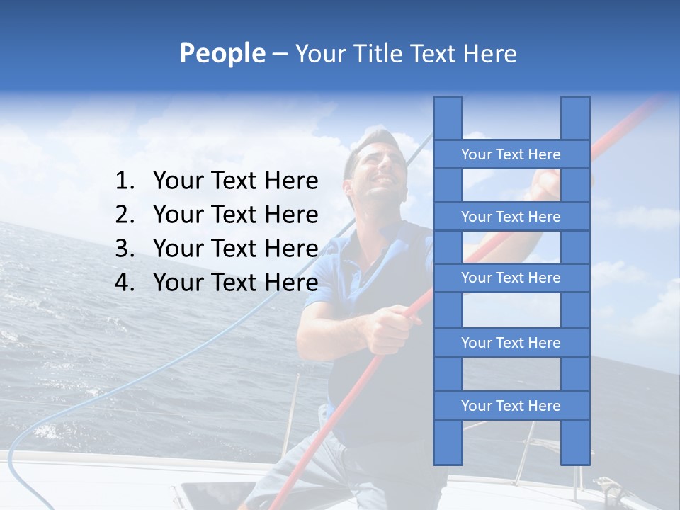 Nautical Young Joyful PowerPoint Template