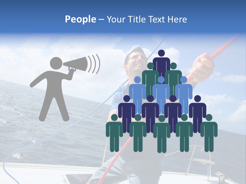 Nautical Young Joyful PowerPoint Template