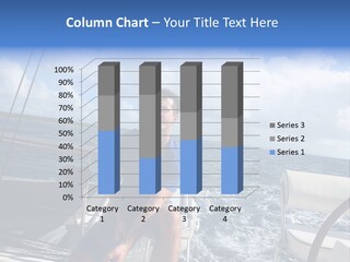 Yachting Young Catamaran PowerPoint Template