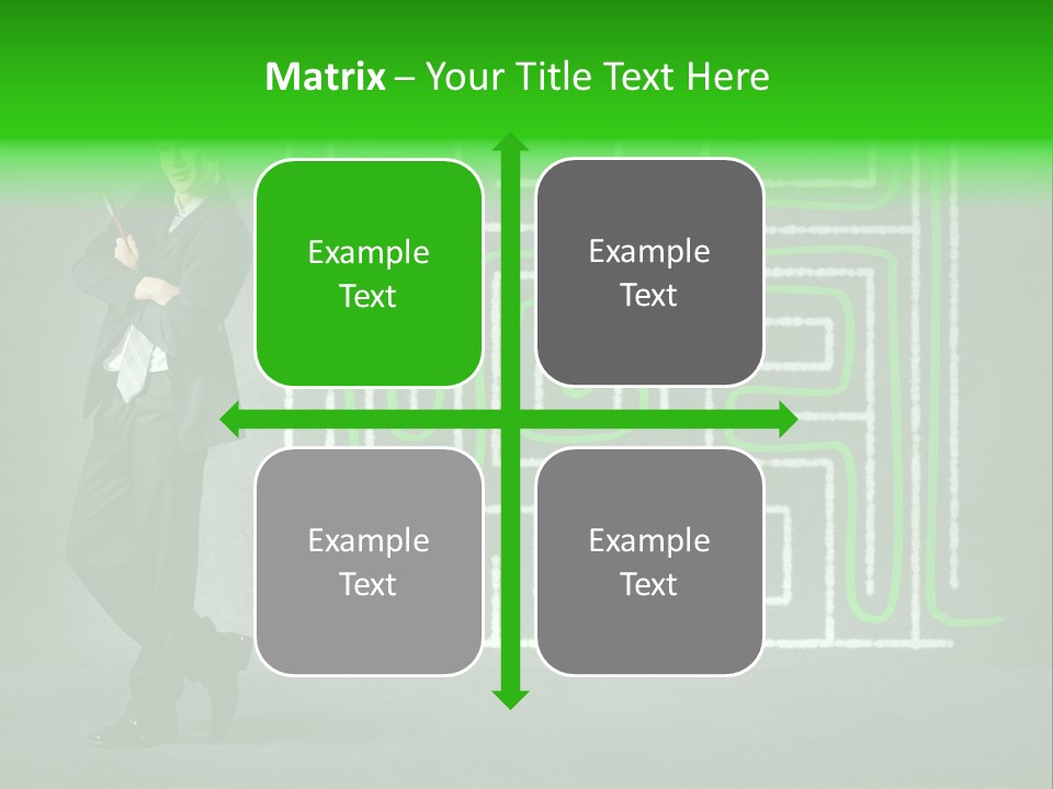 Conceptual Manager Resolve PowerPoint Template