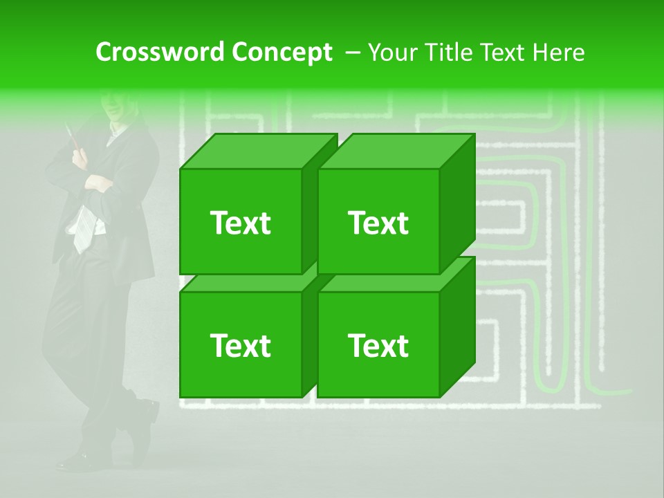 Conceptual Manager Resolve PowerPoint Template