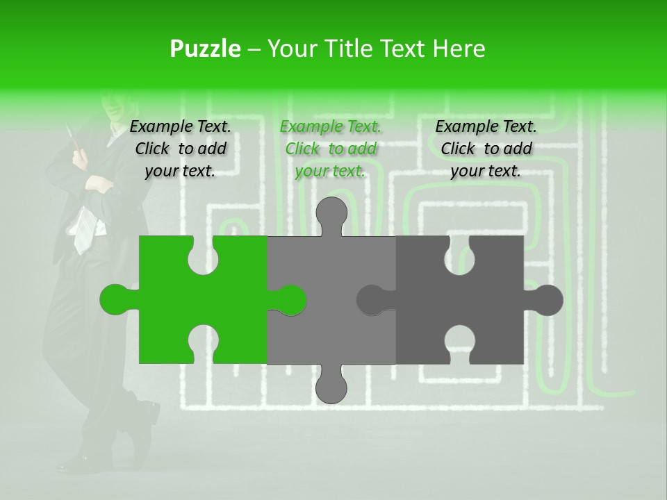 Conceptual Manager Resolve PowerPoint Template