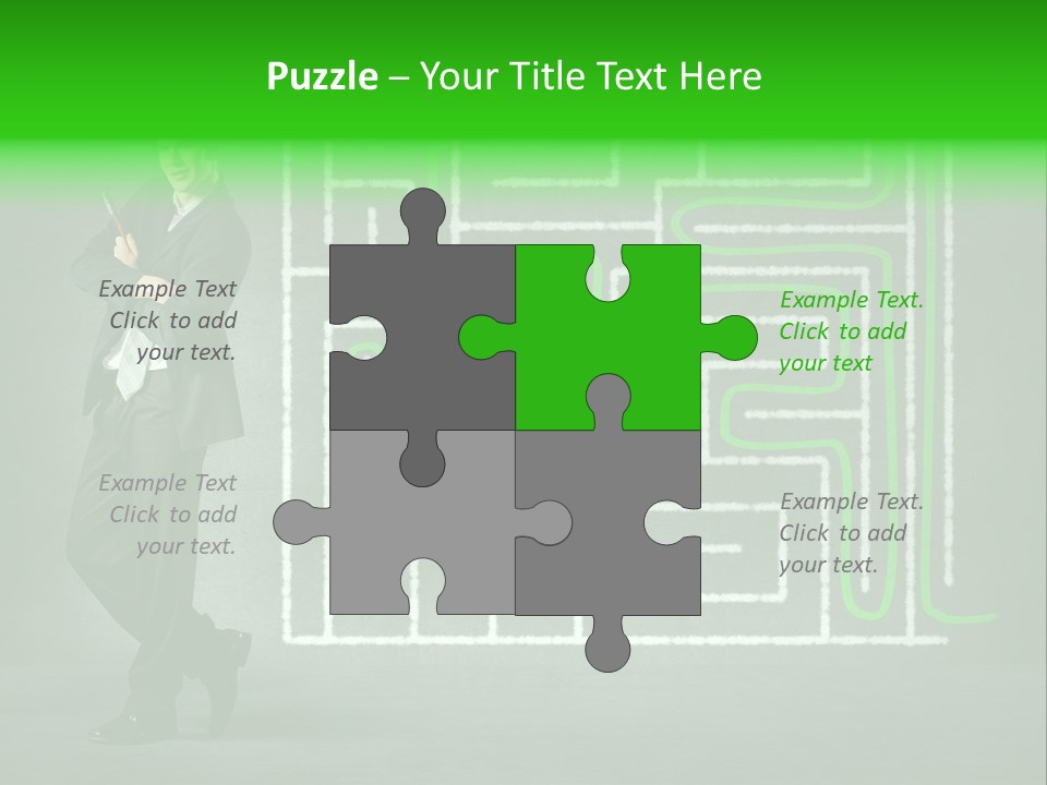 Conceptual Manager Resolve PowerPoint Template
