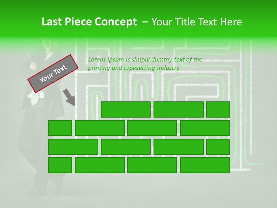 Conceptual Manager Resolve PowerPoint Template