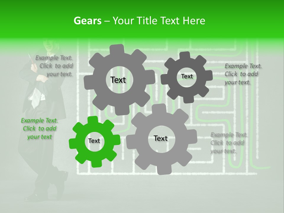 Conceptual Manager Resolve PowerPoint Template
