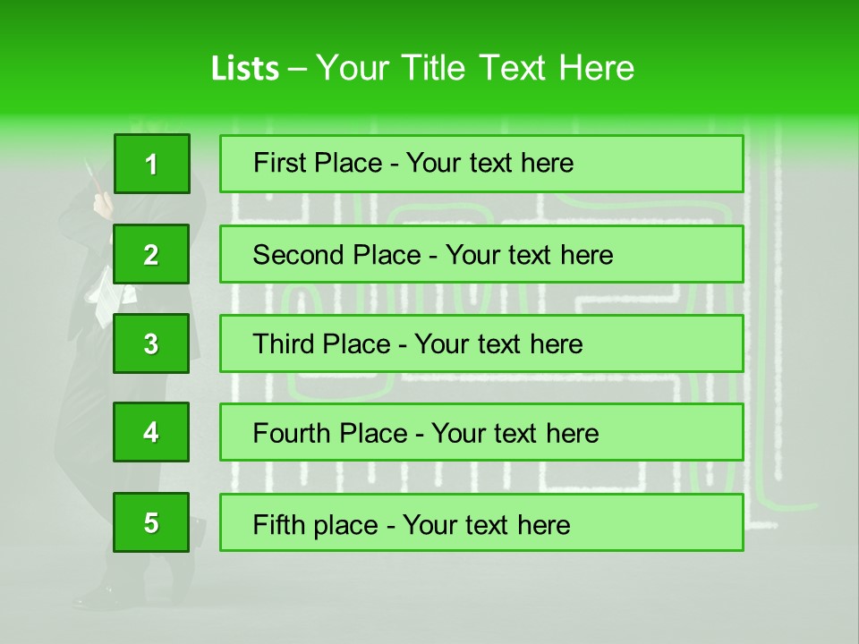 Conceptual Manager Resolve PowerPoint Template