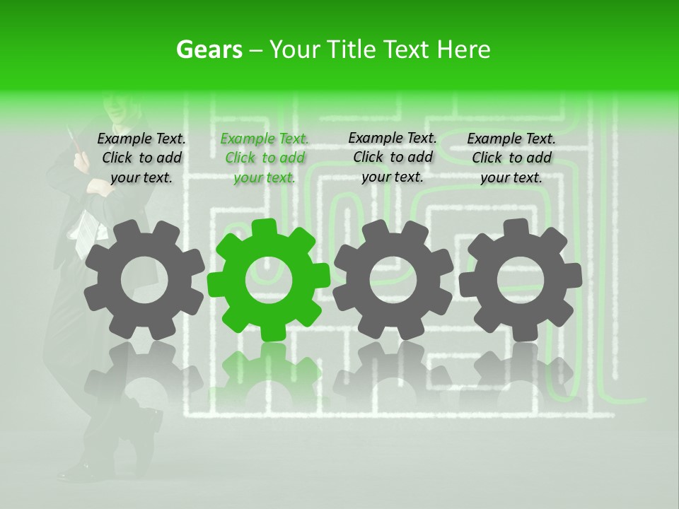 Conceptual Manager Resolve PowerPoint Template