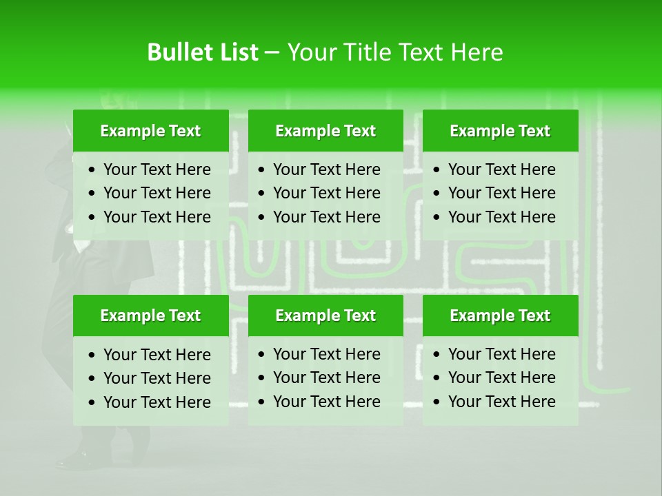 Conceptual Manager Resolve PowerPoint Template