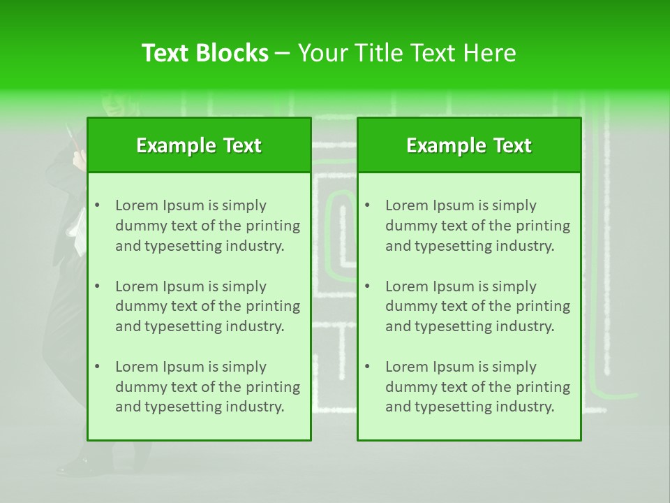 Conceptual Manager Resolve PowerPoint Template