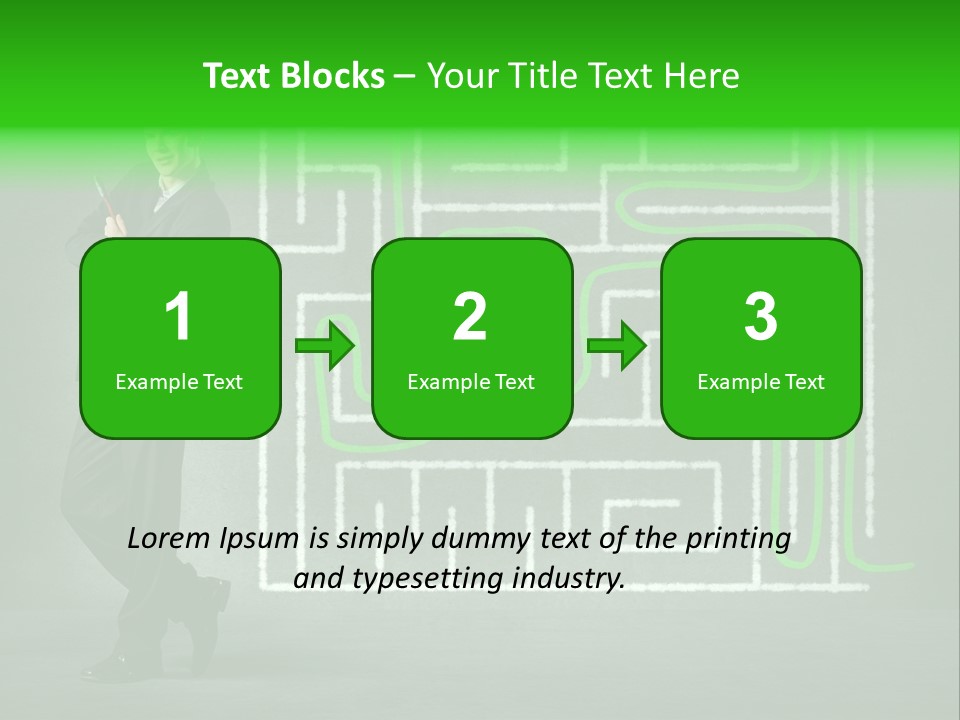 Conceptual Manager Resolve PowerPoint Template