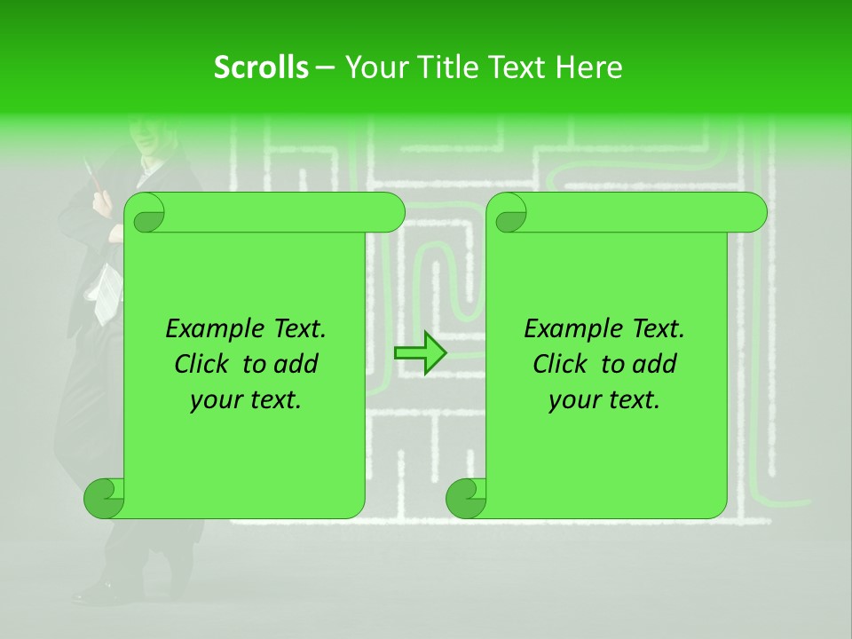 Conceptual Manager Resolve PowerPoint Template