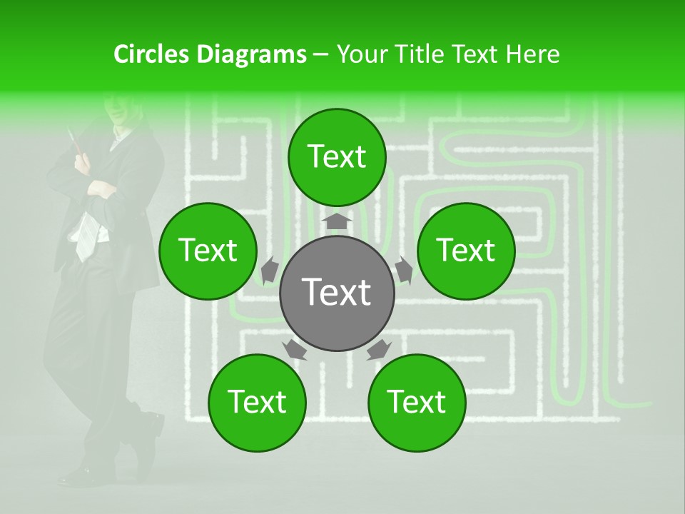 Conceptual Manager Resolve PowerPoint Template