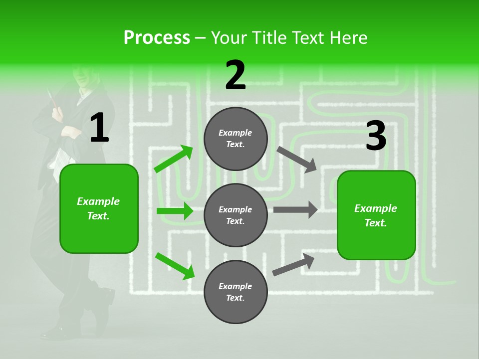 Conceptual Manager Resolve PowerPoint Template