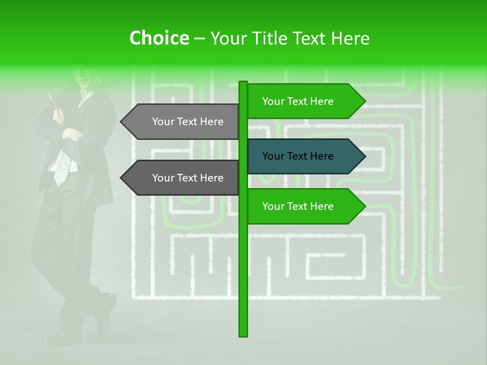 Conceptual Manager Resolve PowerPoint Template
