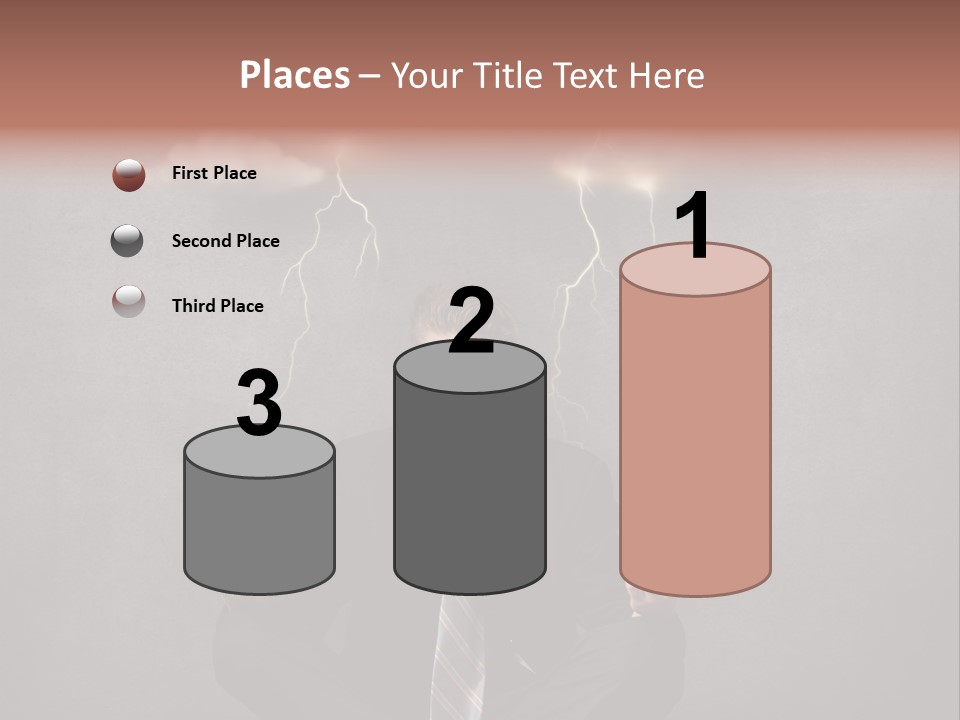 Anxiety Clouded Mind Cloud PowerPoint Template