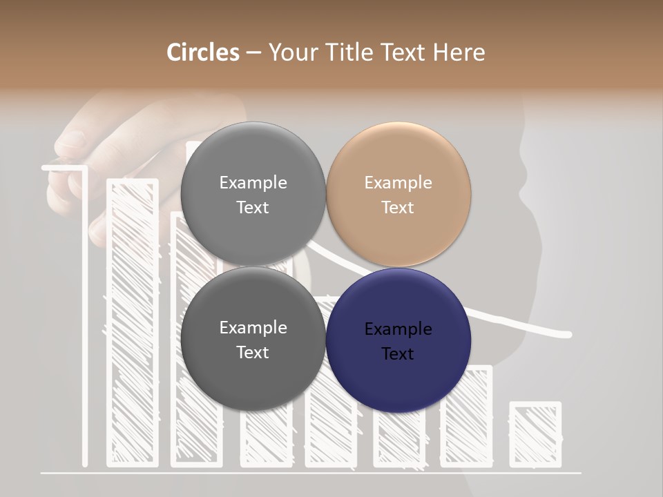 Arrow Suit Market PowerPoint Template