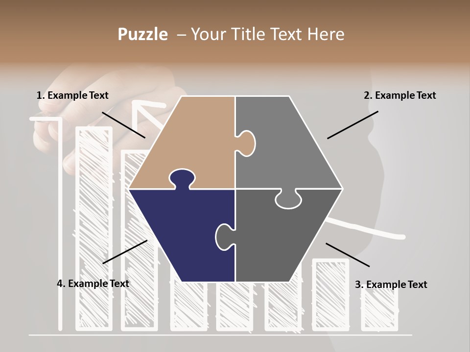 Arrow Suit Market PowerPoint Template