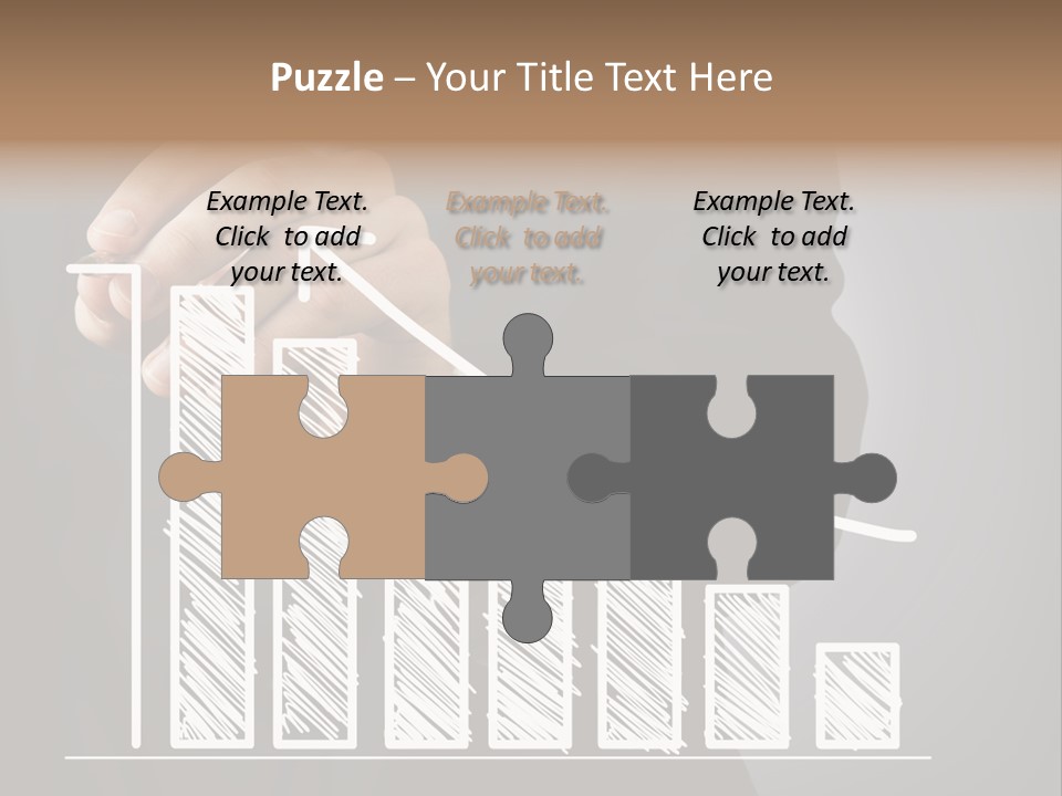 Arrow Suit Market PowerPoint Template