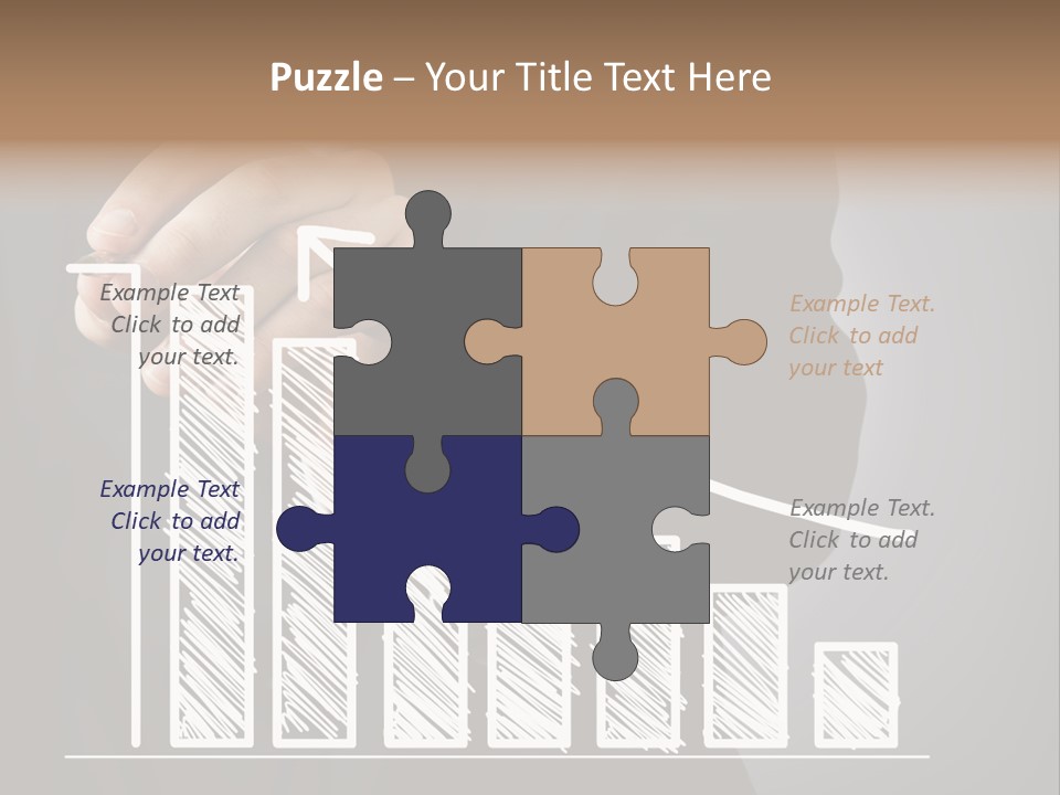 Arrow Suit Market PowerPoint Template