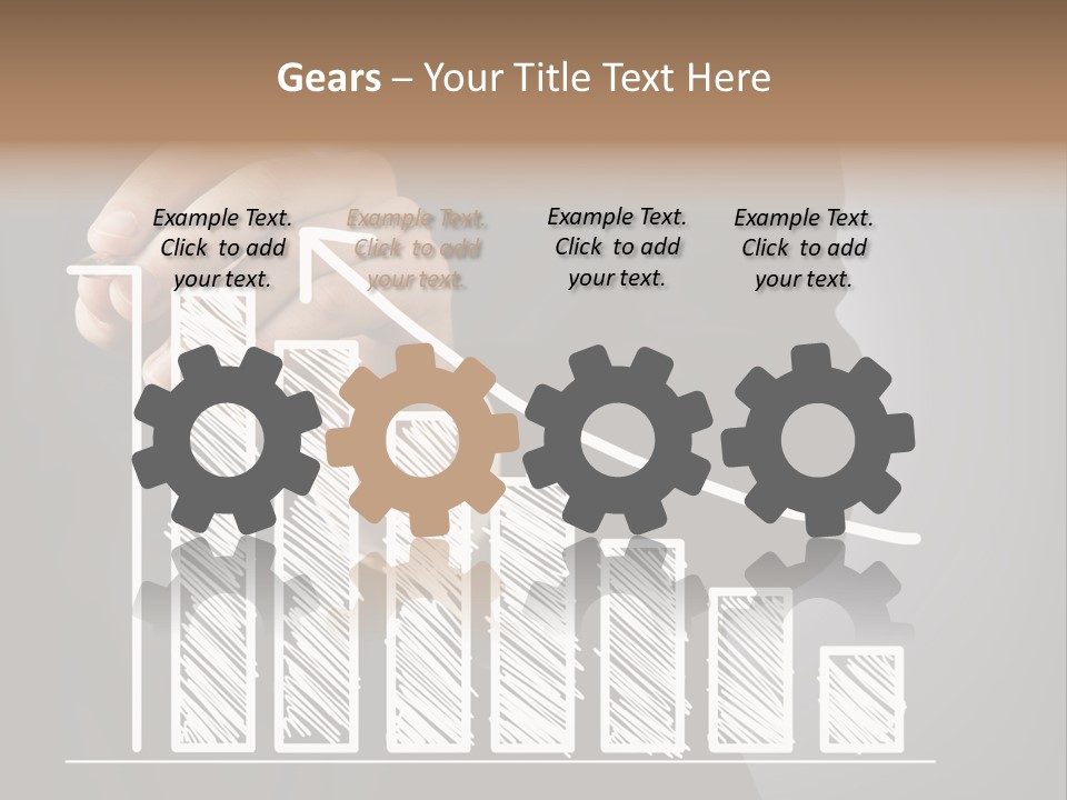 Arrow Suit Market PowerPoint Template