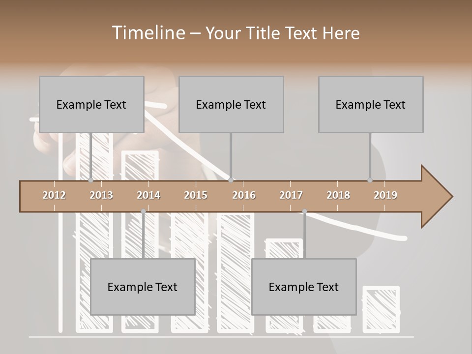 Arrow Suit Market PowerPoint Template