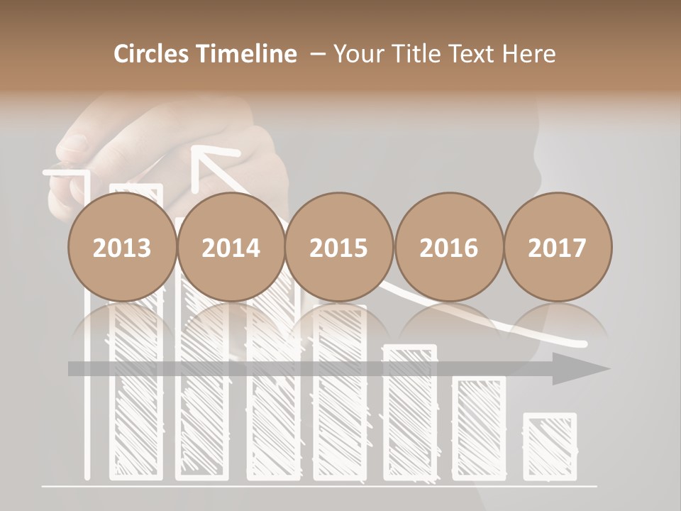 Arrow Suit Market PowerPoint Template