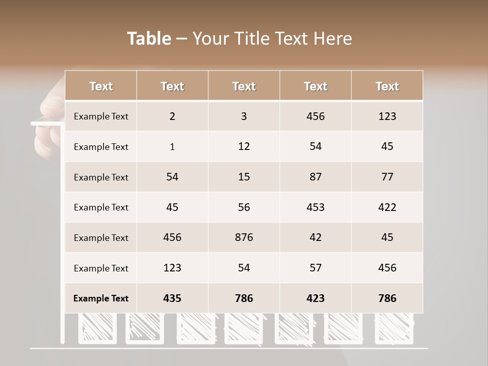 Arrow Suit Market PowerPoint Template