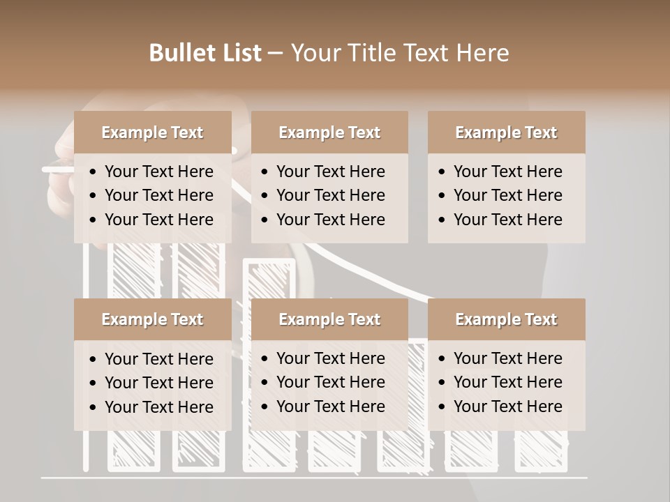 Arrow Suit Market PowerPoint Template