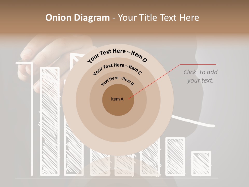 Arrow Suit Market PowerPoint Template