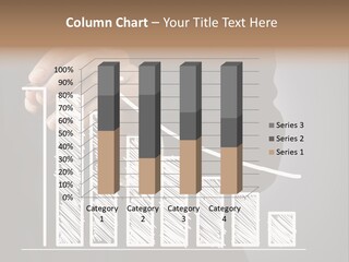 Arrow Suit Market PowerPoint Template