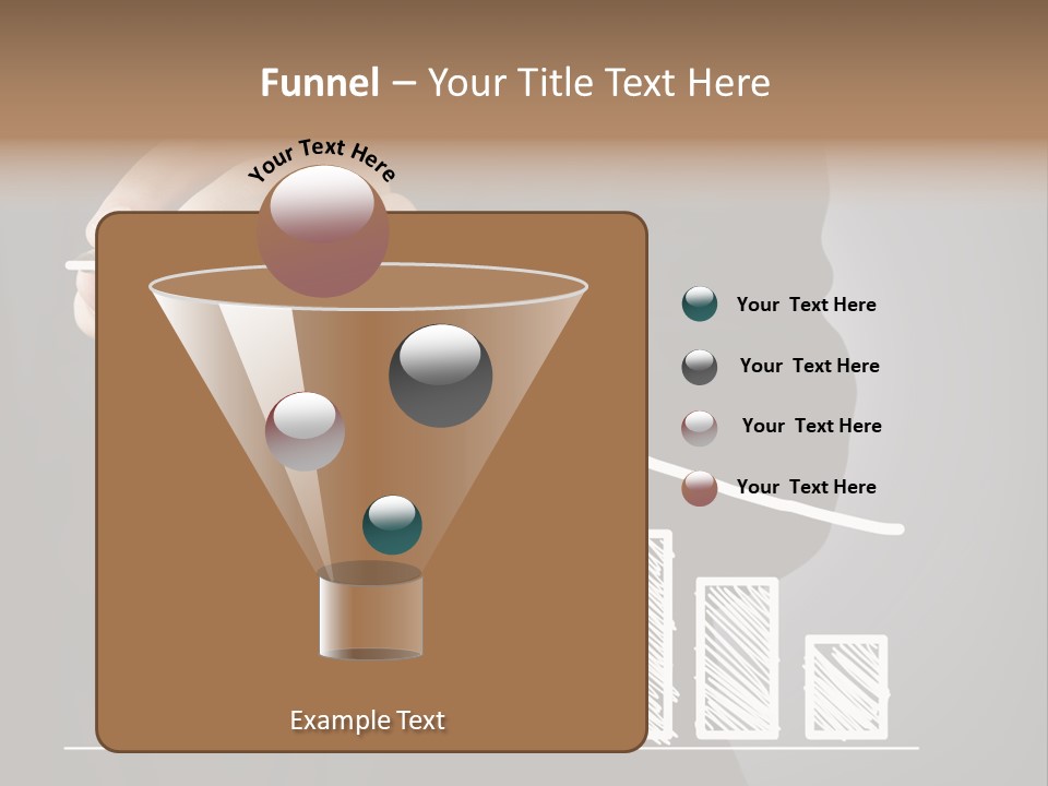Arrow Suit Market PowerPoint Template