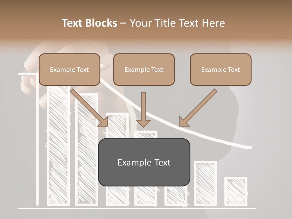 Arrow Suit Market PowerPoint Template