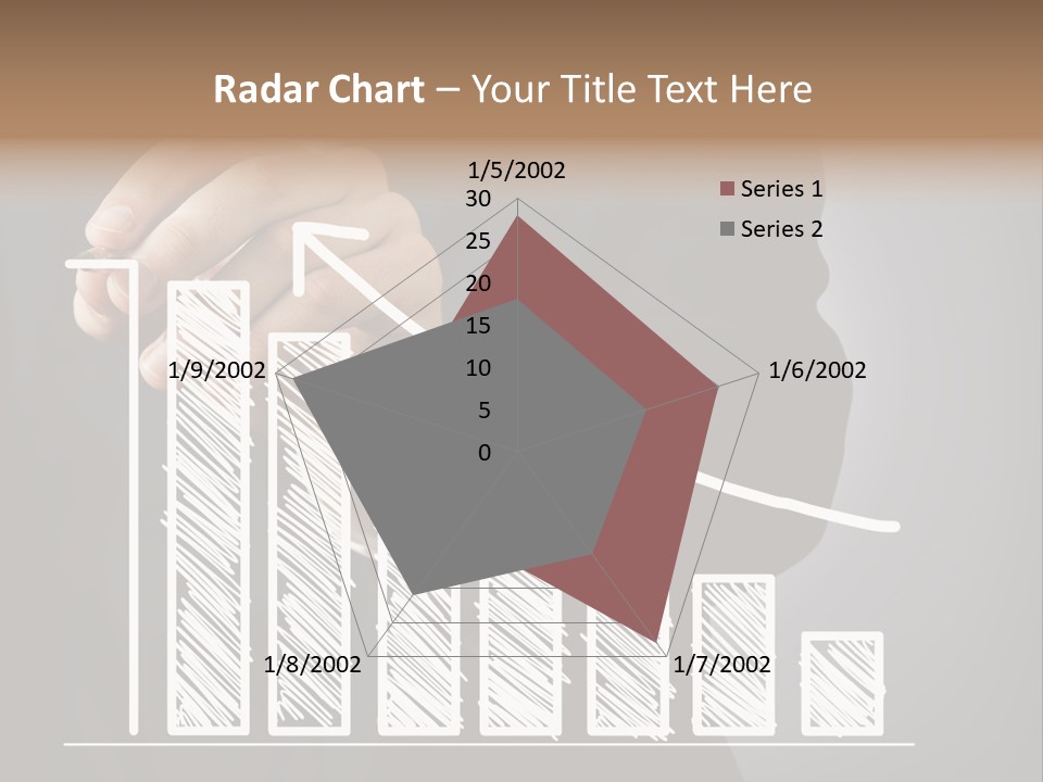 Arrow Suit Market PowerPoint Template
