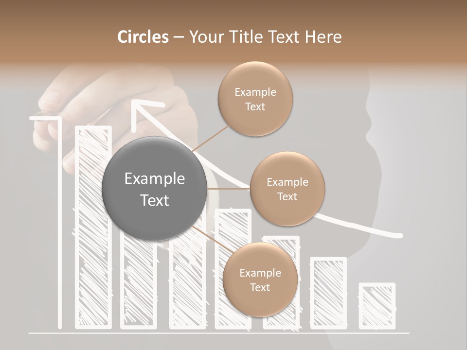 Arrow Suit Market PowerPoint Template