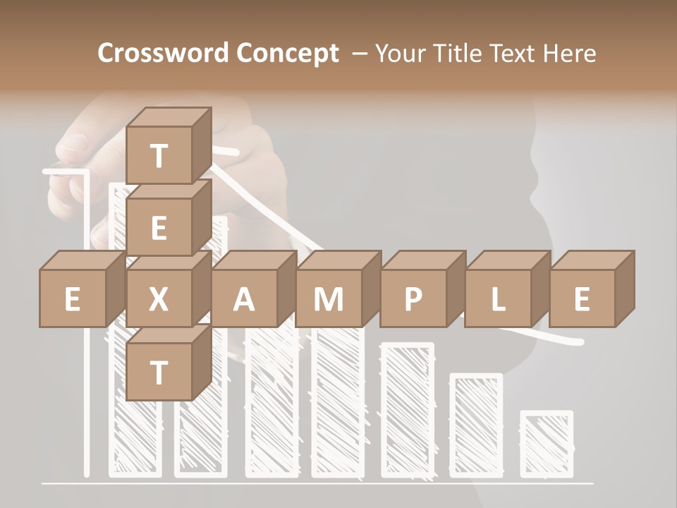 Arrow Suit Market PowerPoint Template