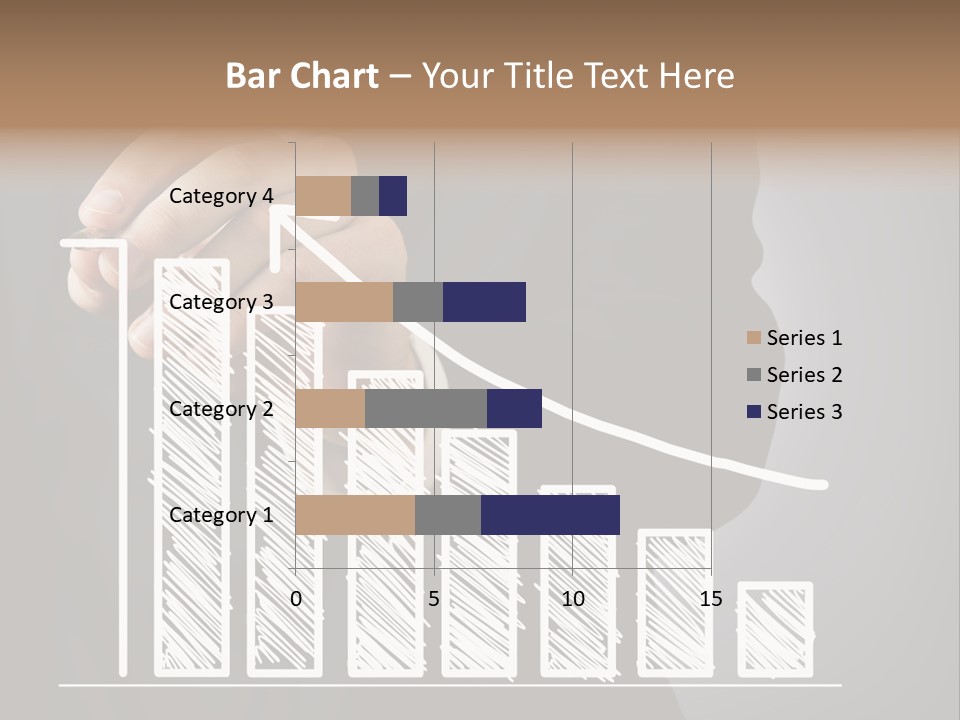 Arrow Suit Market PowerPoint Template
