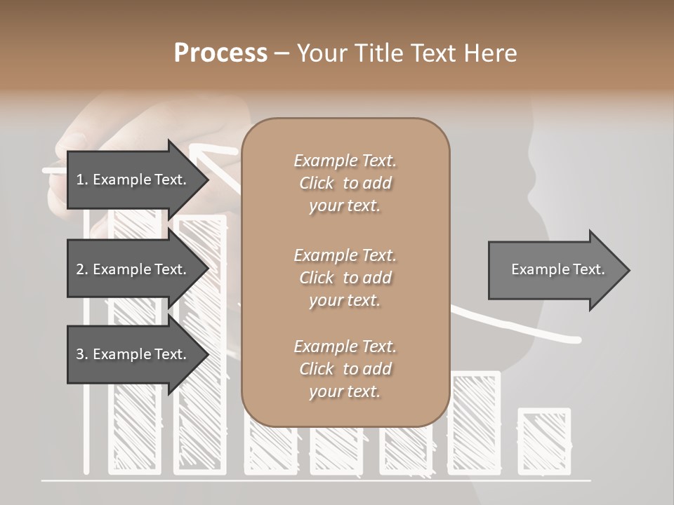 Arrow Suit Market PowerPoint Template
