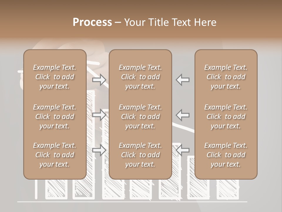 Arrow Suit Market PowerPoint Template