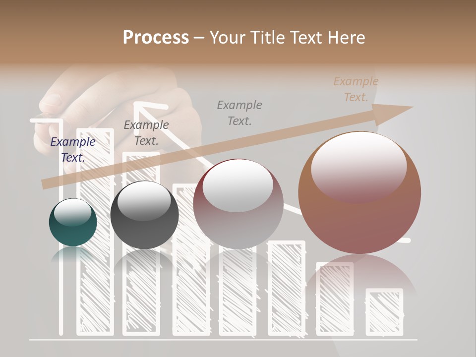 Arrow Suit Market PowerPoint Template