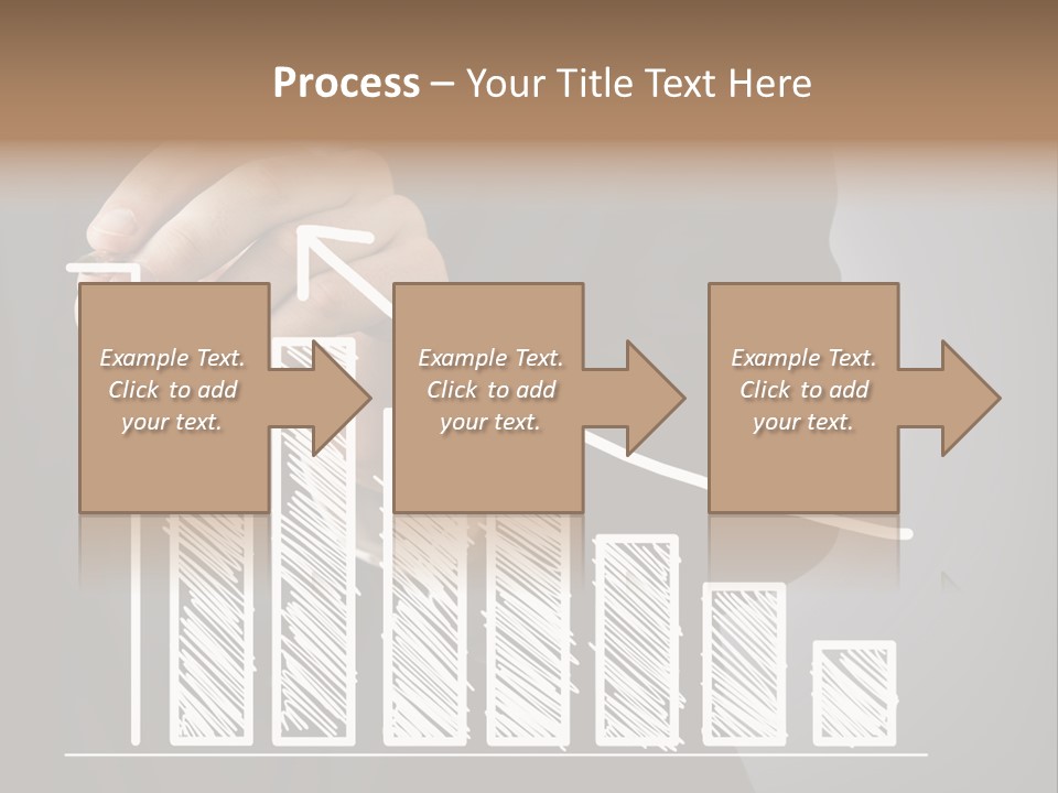 Arrow Suit Market PowerPoint Template