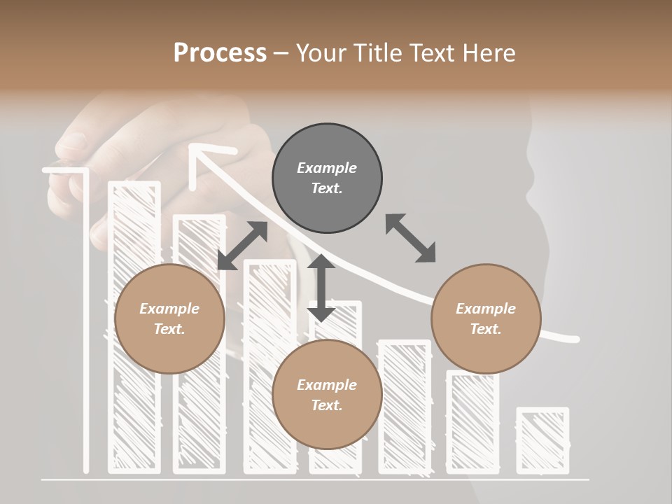 Arrow Suit Market PowerPoint Template