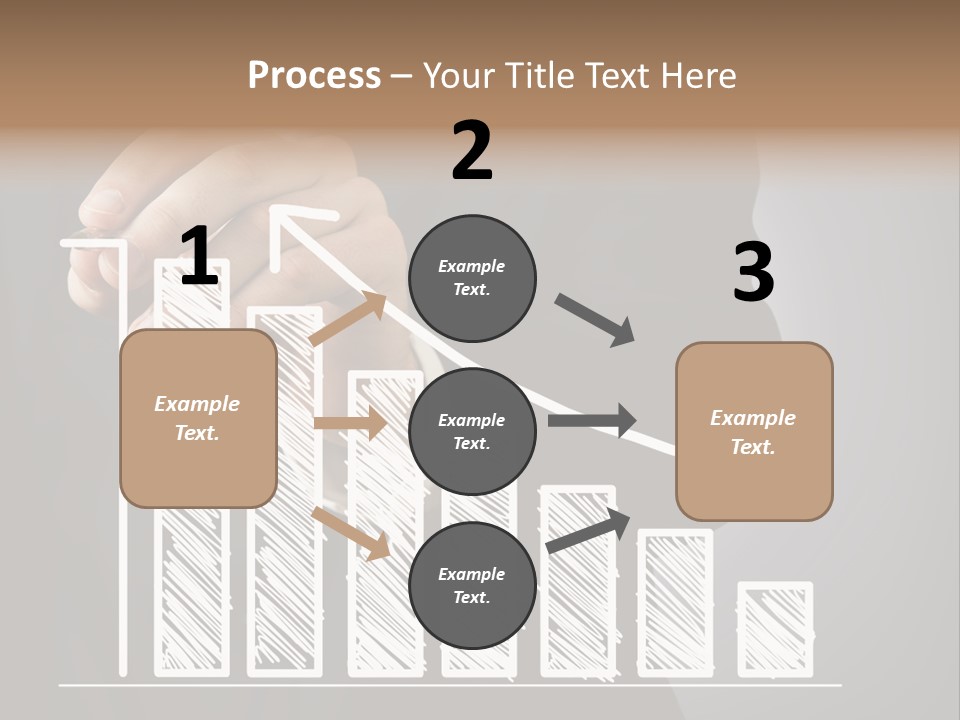 Arrow Suit Market PowerPoint Template