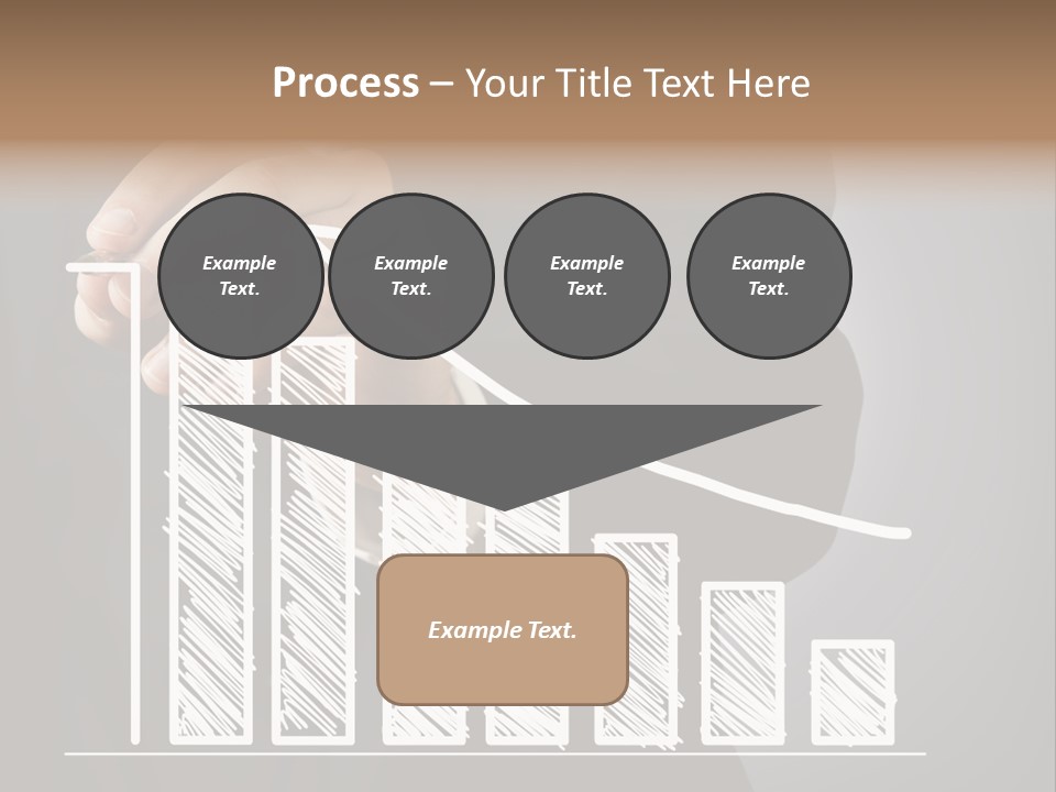 Arrow Suit Market PowerPoint Template