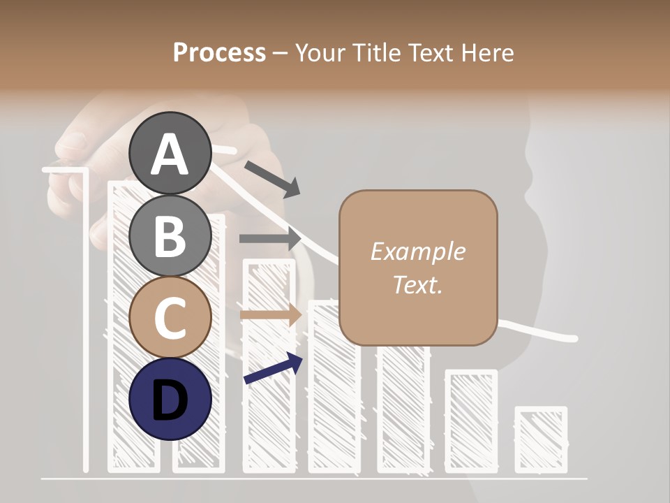 Arrow Suit Market PowerPoint Template
