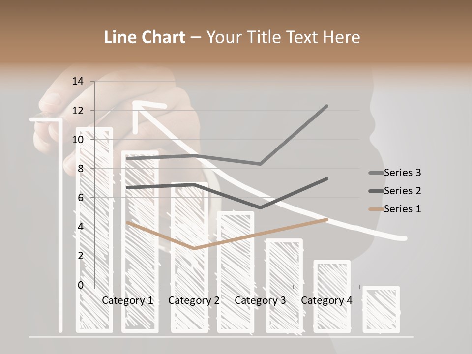 Arrow Suit Market PowerPoint Template