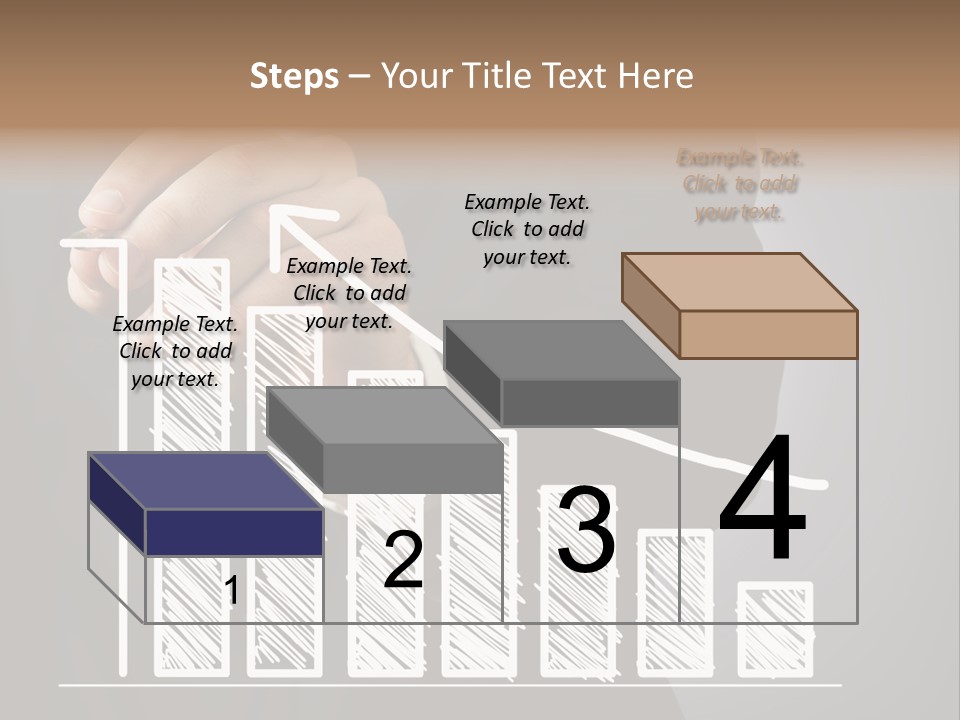 Arrow Suit Market PowerPoint Template